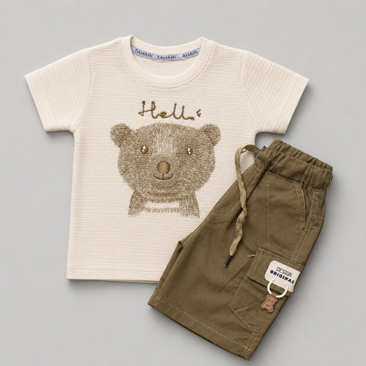 Hello Bear Casual Summer Kids Set