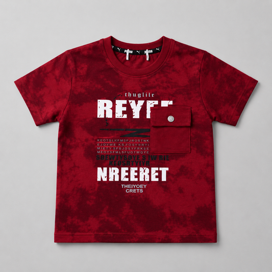 Trendy Boys Printed Casual T-Shirt