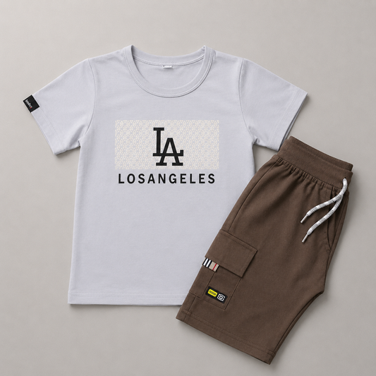 Los Angeles Boys Casual Summer Co-ord