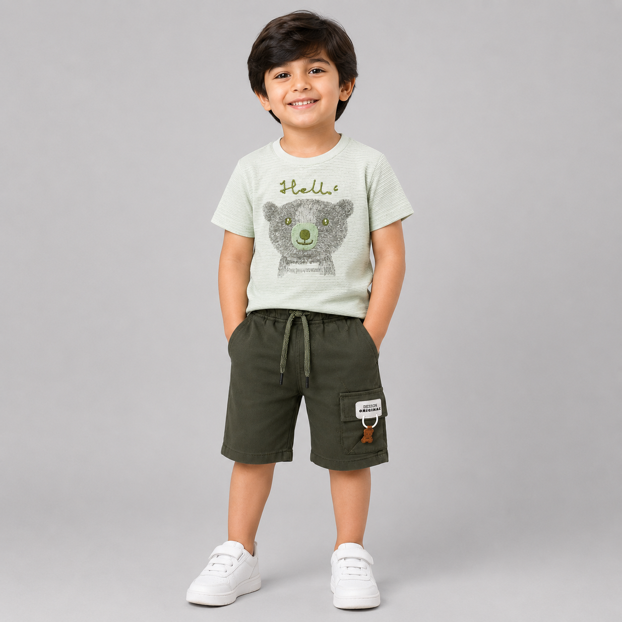 Hello Bear Casual Summer Kids Set