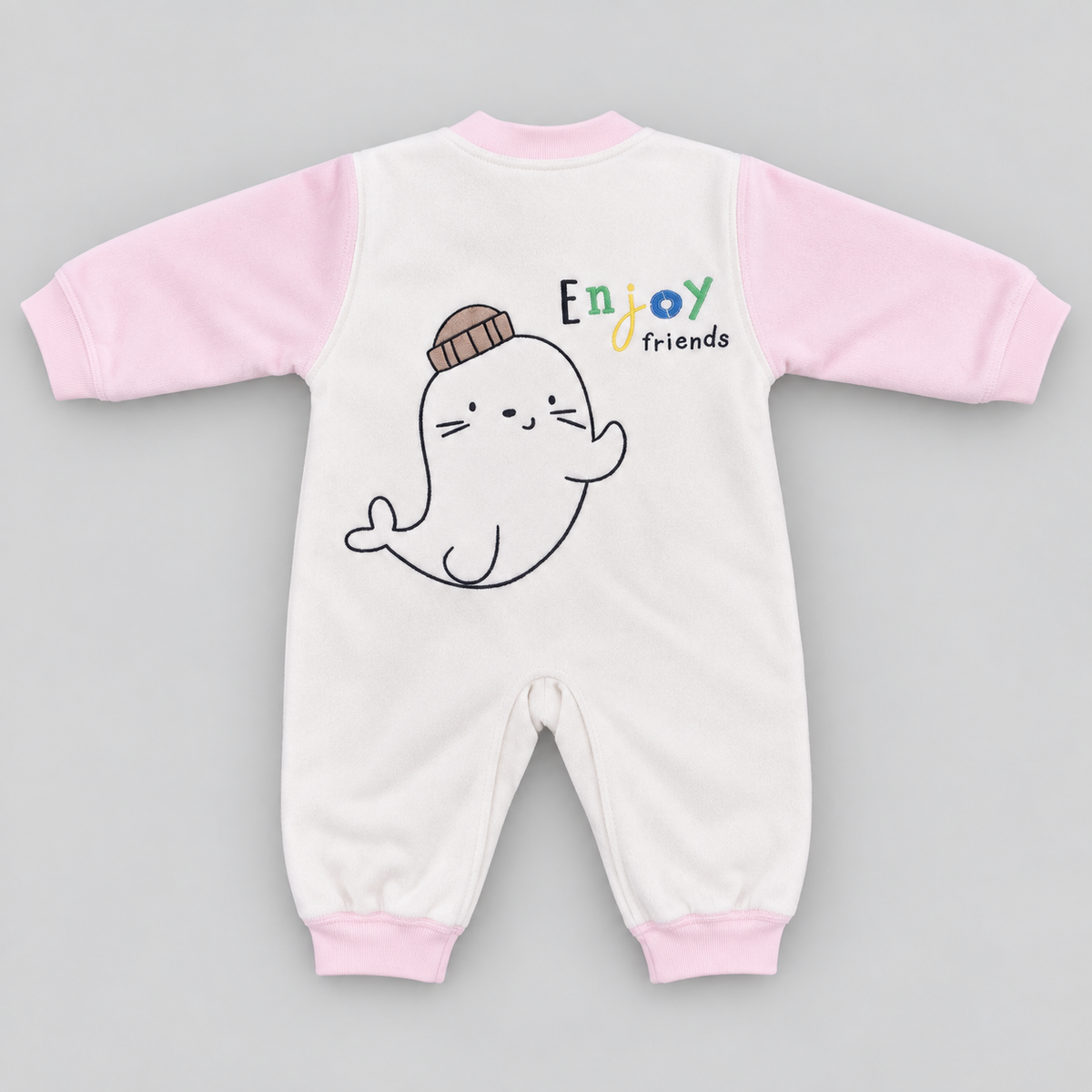 Cute Seal Baby Winter Romper