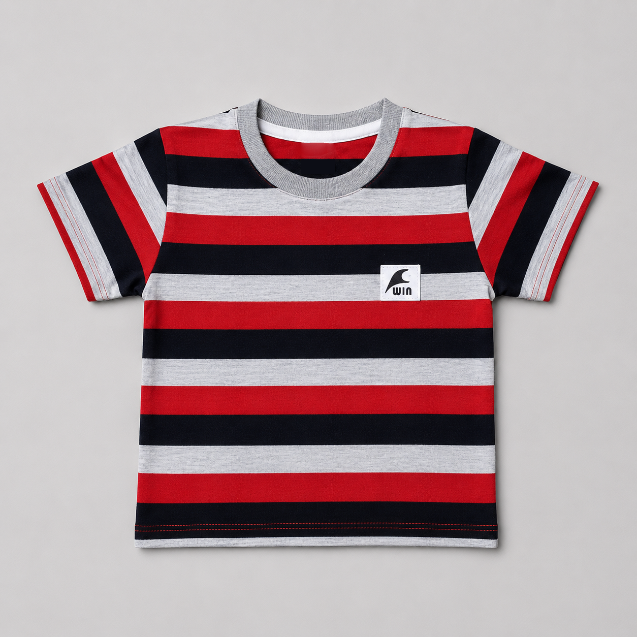Classic Striped Boys Casual T-Shirt