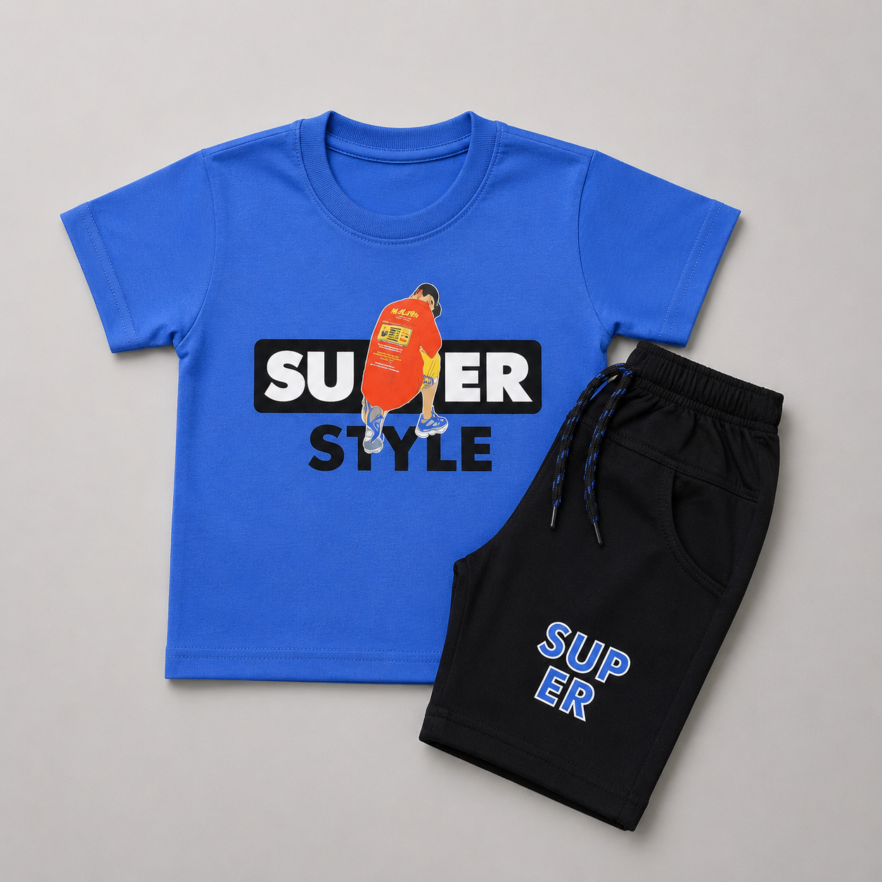 Super Style Boys Casual Summer Set