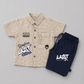Urban Last Graphic Shirt Shorts Set
