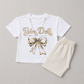 Baby Doll Bow Girls Summer Set
