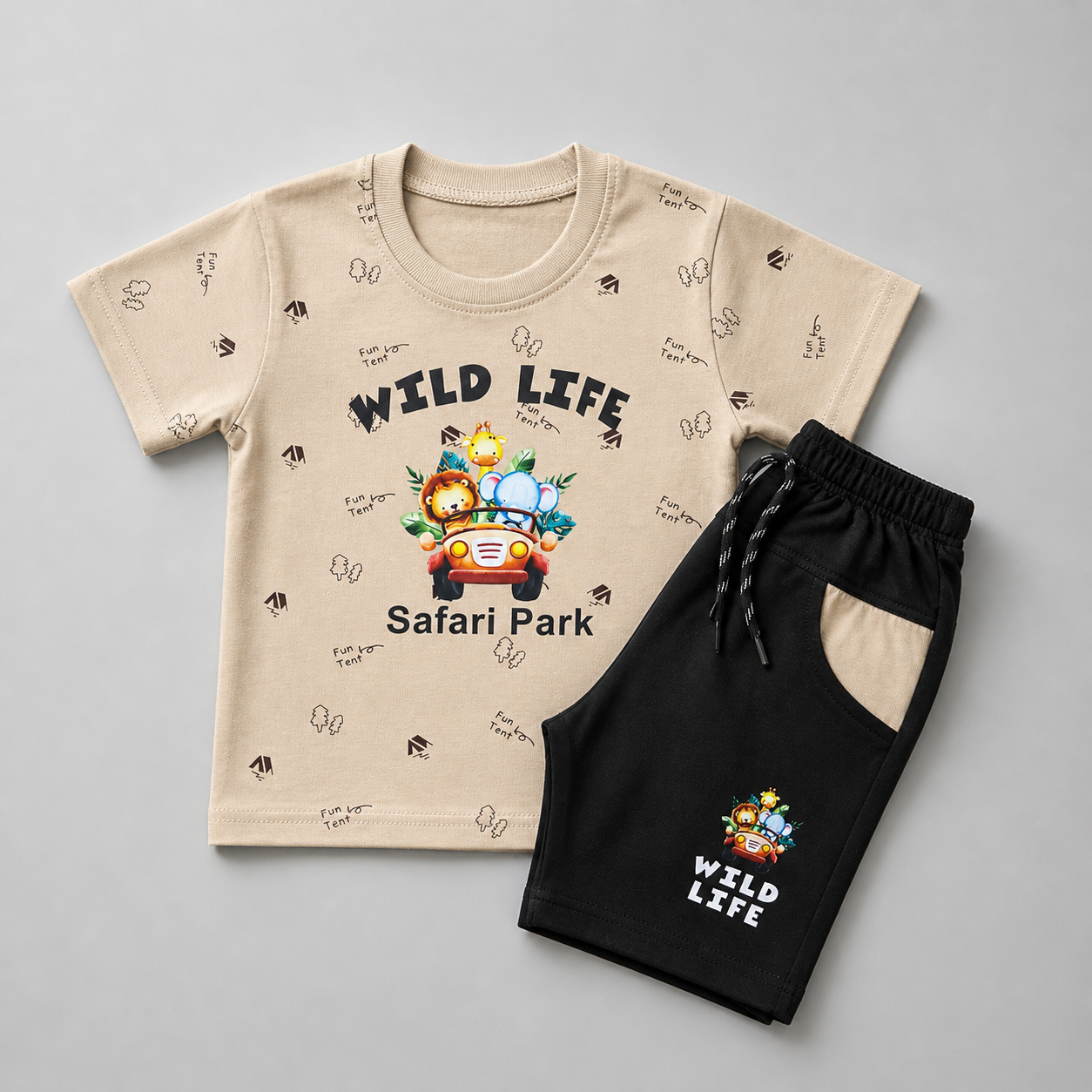 Wild Life Safari Boys Summer Set