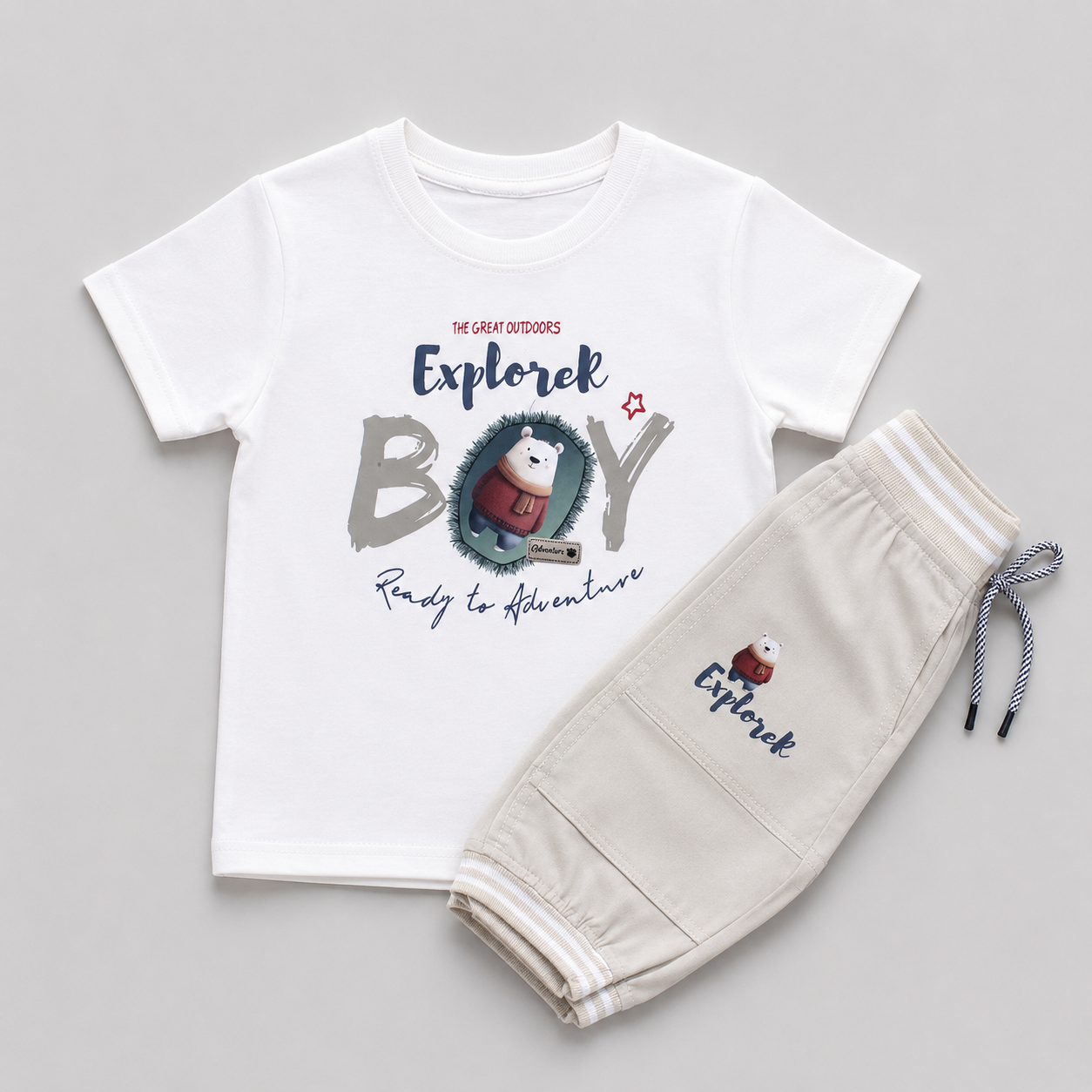 Explorer Boy Summer Co-Ord Set