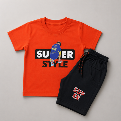 Super Style Boys Casual Summer Set