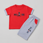 Milotse Graphic Casual Summer Shorts Set