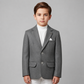 Boys Textured Smart Casual Blazer GE7765