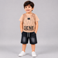 Double Shaded Denim Boys Graphic Co-Ord Set