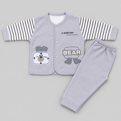 Baby Bear Warm Winter 2-Piece Outfit Set