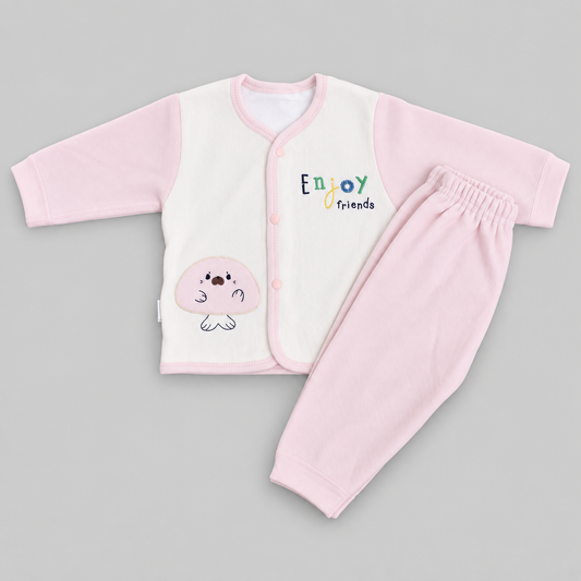 Cute Seal Baby Winter 2-Piece Suit
