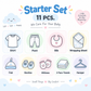 Mom & Me 11-Piece Baby Starter Set