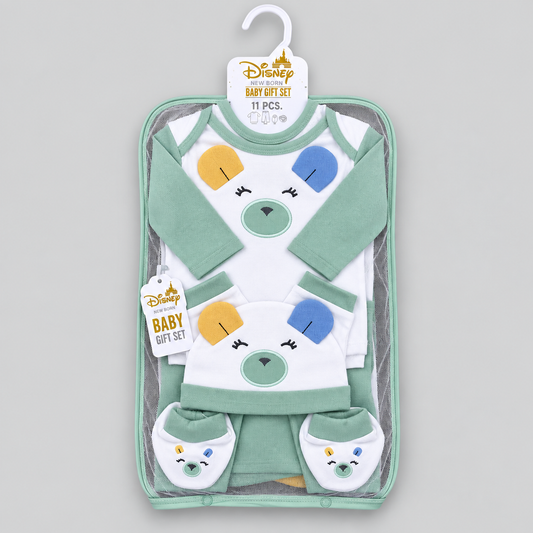 Cute Bear 11-Piece Newborn Baby Starter Set