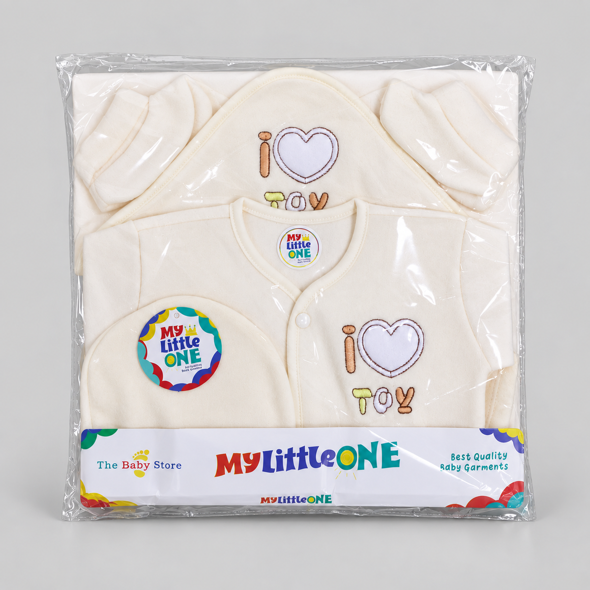 Premium 5-Piece Newborn Baby Starter Set