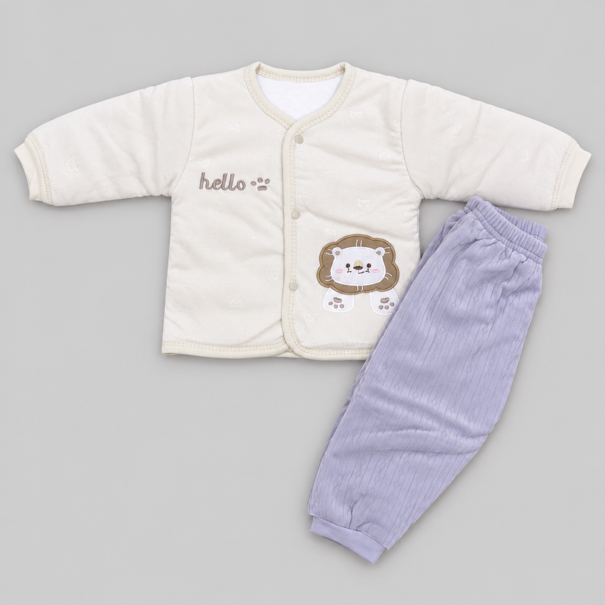 Cute Animal Baby Winter 2-Piece Suit