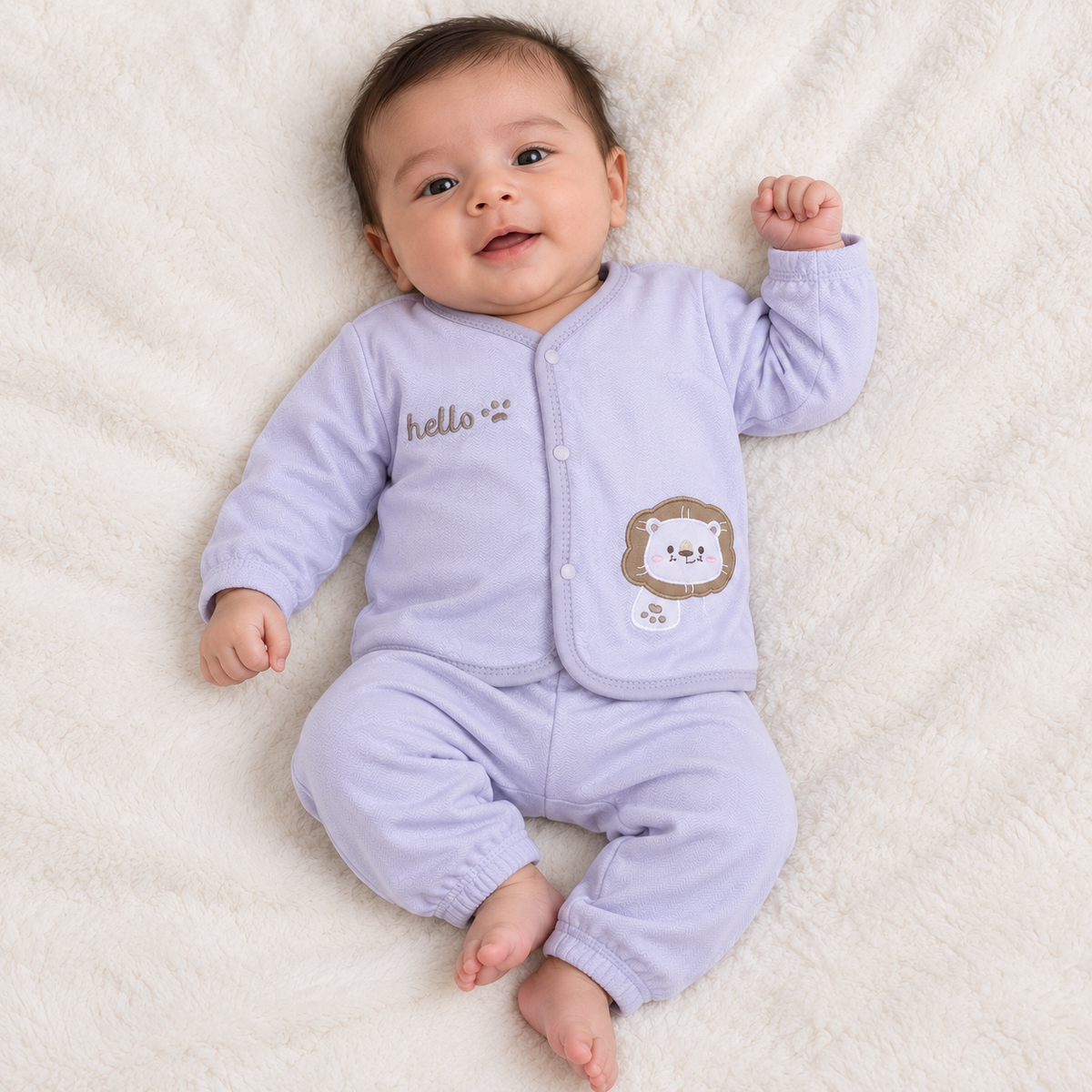 Cute Animal Baby Winter 2-Piece Suit