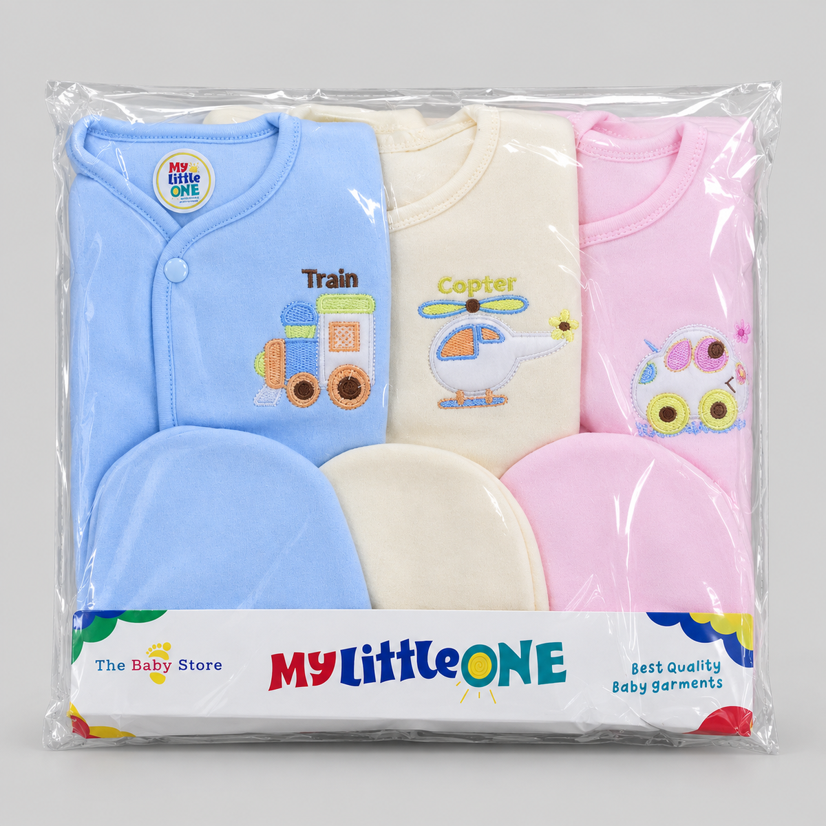 Transport Theme 3-Piece Baby Starter Set