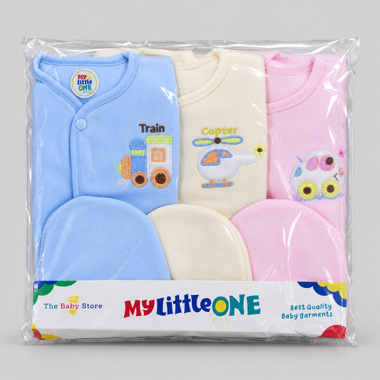 Transport Theme 3-Piece Baby Starter Set