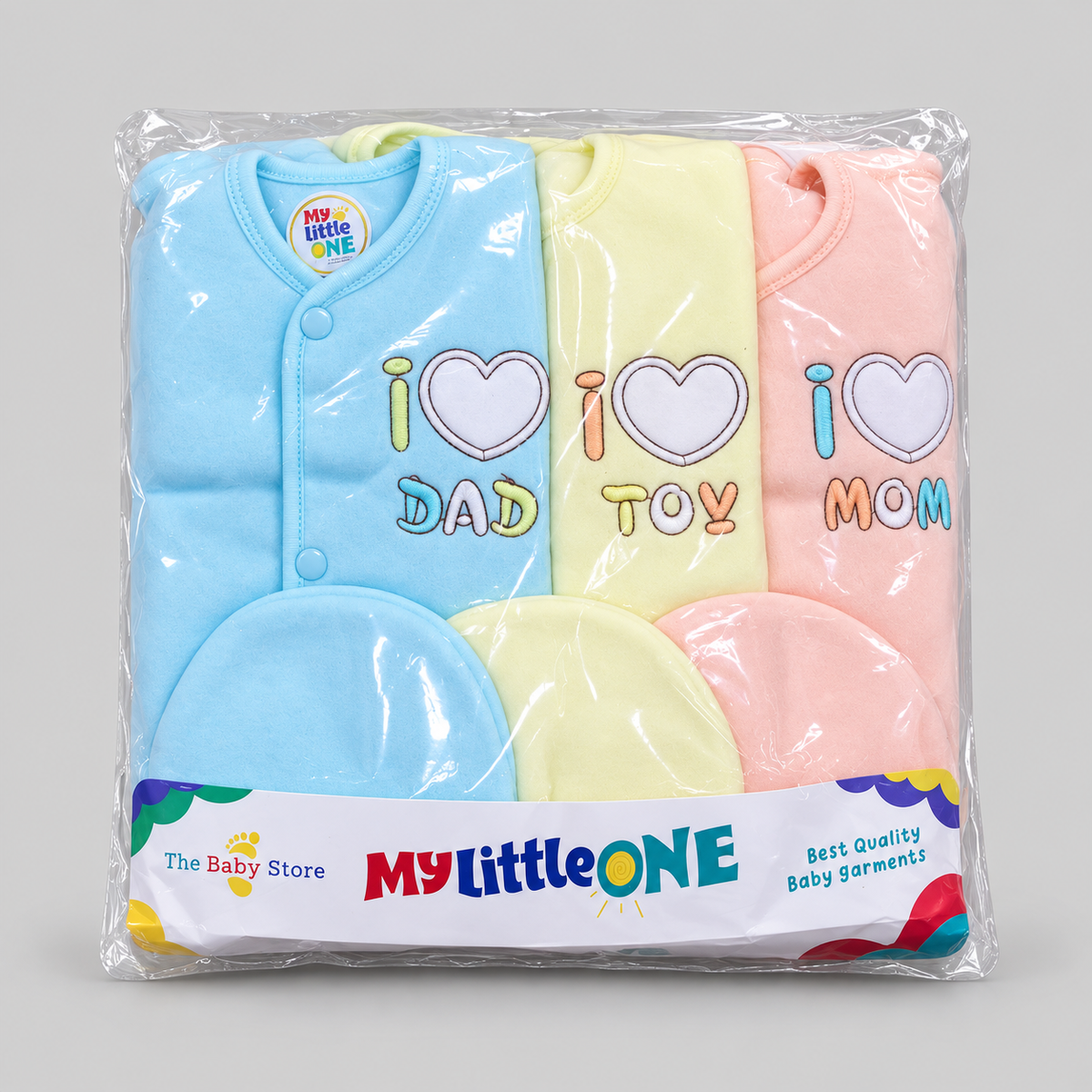I Love Family 3-Piece Baby Starter Set