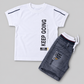 Keep Going Boys Casual 2-Piece Summer Set
