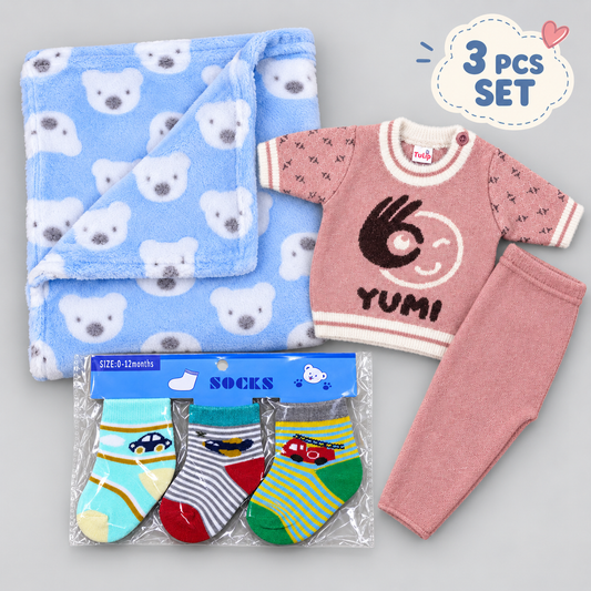 Baby Winter 3-Piece Cozy Deal Set