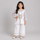 Luxury Floral Embroidered Girls Eastern Set